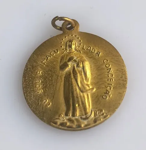 Medalha Antiga Nossa Senhora Imaculada Conceição