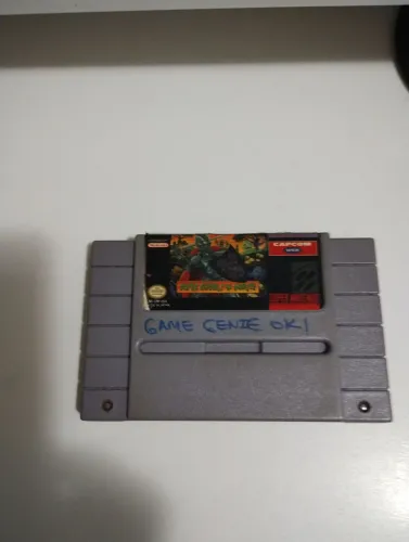 Fita Super Ghouls N' Ghosts ORIGINAL RARO