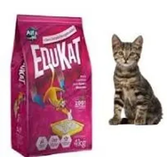 Areia Sanitária Perfumada Edukat Alfapet para Gatos e Mascotes