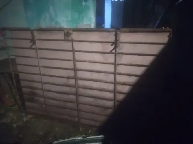 Portão duas bandas Garagem