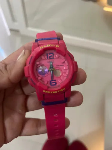 Relógio Casio Baby-G G-Lide Rosa 