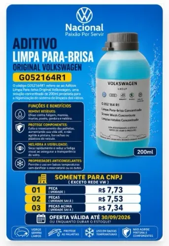 ADITIVO LIMPA PARA BRISA (G052164R1)