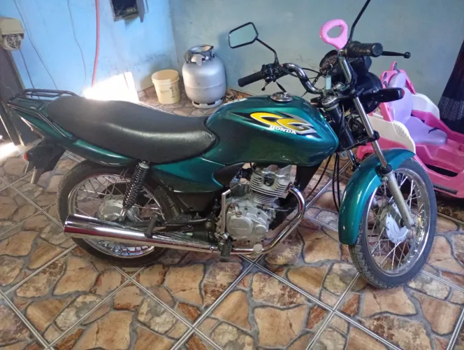 Moto cg125 4 mil rodado só motor feito novo 
