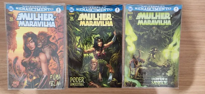 HQ Mulher-Maravilha - Lote 19 revistas DC Renascimento