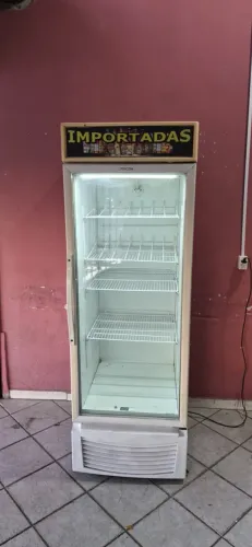 Expositora de bebidas porta de vidro grande 565 litros