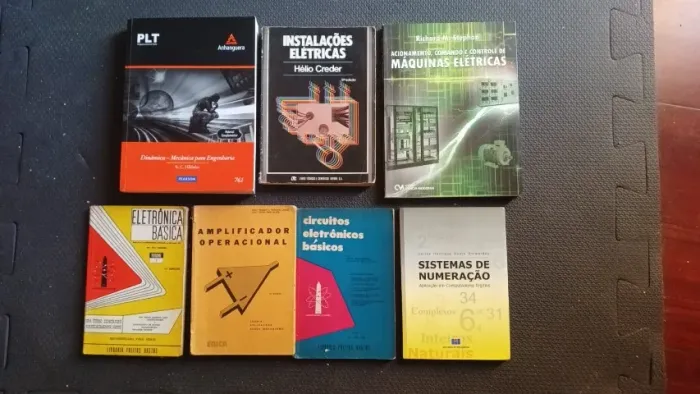 Coleção Livros de Eletrônica e Máquinas Elétricas para Engenharia