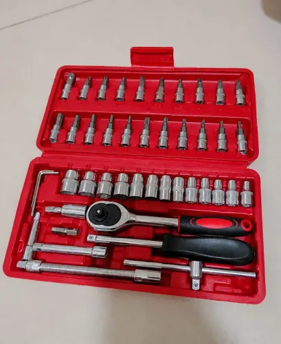 KIT DE FERRAMENTAS 46 PEÇAS COMPLETO