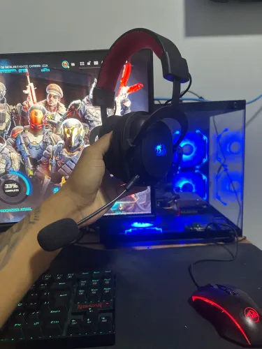 Pc gamer rx6600 tela curva