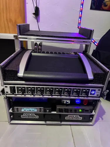 Hard Case Mesa Digital X18 Powerplay Microfone Sennheiser Ponto sem Fio