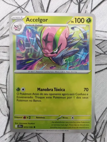Accelgor Carta Pokémon Amigos de Jornada