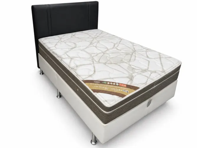 Conjunto Completo Cama Box Casal Ortobom