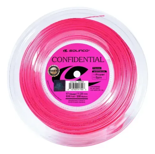 Corda de Tenis Solinco Confidential Soft 16L 1.25mm