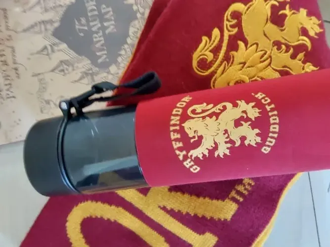 Garrafa Harry potter grifinoria original 