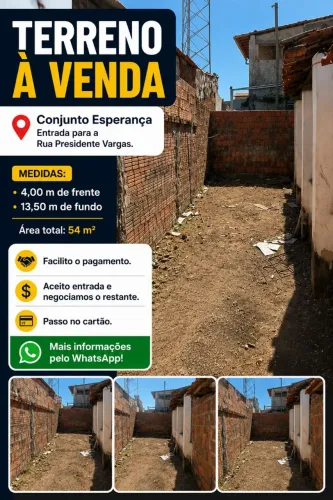 Terreno CONJUNTO ESPERANÇA 