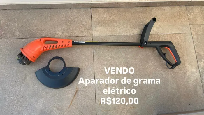 Aparador de grama elétrico