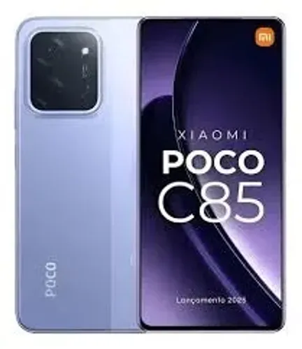 TITULO: Celular Xiaomi Poco C85 256GB 8GB RAM Preto Tela Grande Novo