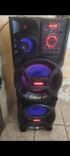 Caixa de som amvox 100w