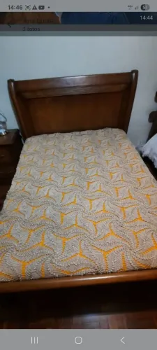 Colcha de Crochê.