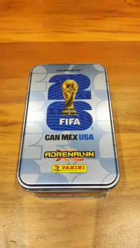 Lata Panini Copa do Mundo 2026