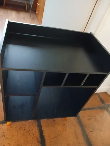Barzinho / Bar para Sala em Madeira Preta