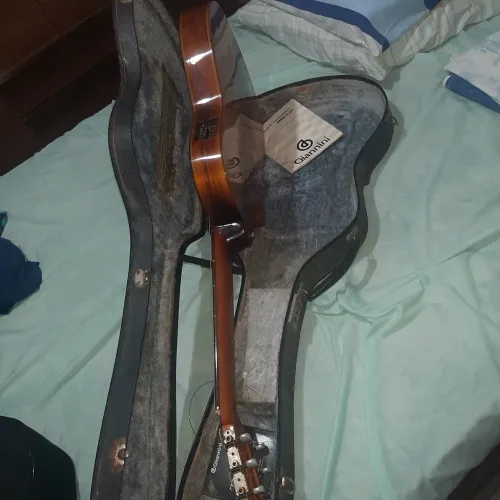 Violao giannini Flat raro 1989.Eletrificado de fabrica