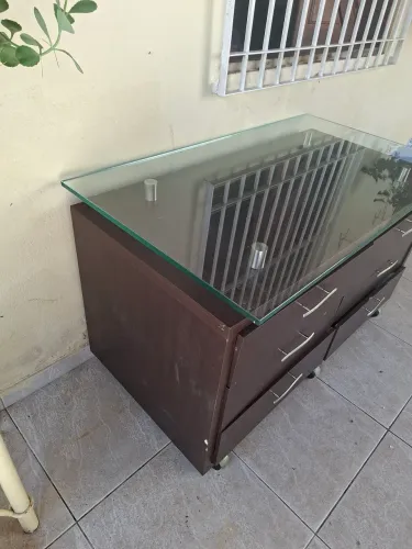 Rack com Vidro
