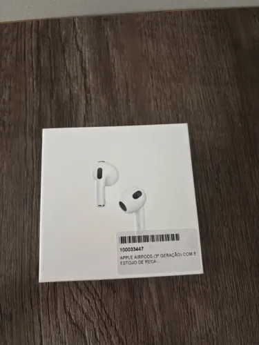 fone airpods 3 geração original com mais 2 meses de garantia iplace
