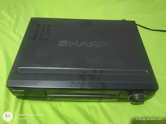 VIDEO CASSETE SHARP - OPORTUNIDADE