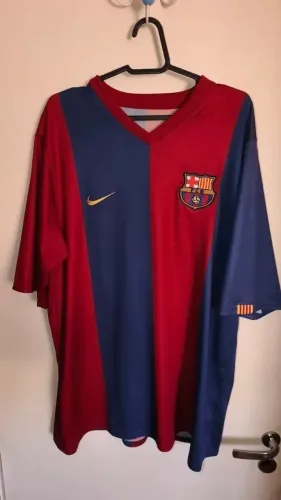 Camisa Barcelona Nike 2006-07 Ronaldinho #10