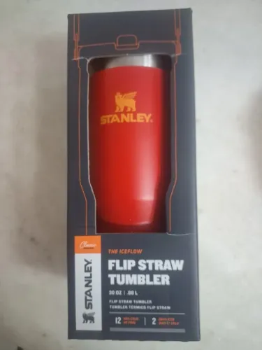 Stanley Tumbler Térmico Flip Straw Chili | 887ml | Original - Novo
