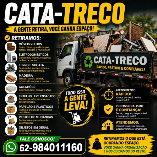 CAMINHÃO CATA TRECO