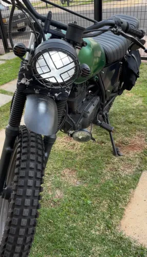 Suzuki Intruder 125 Scrambler Cafe Racer