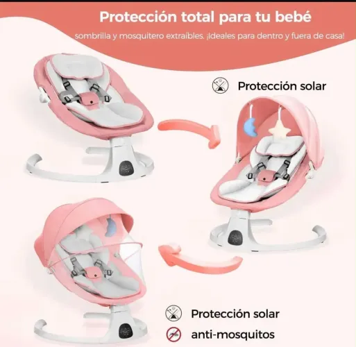 Cadeira de descanso e balanço para bebês