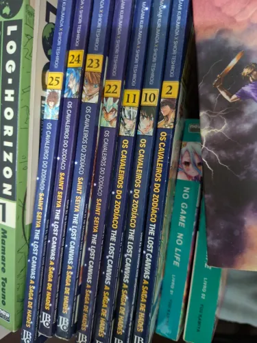 Mangá Lost Canvas Cavaleiros do Zodíaco 