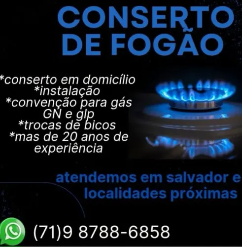 Conserto de fogão a partir de r$ 70