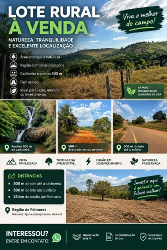Lote na zona rural