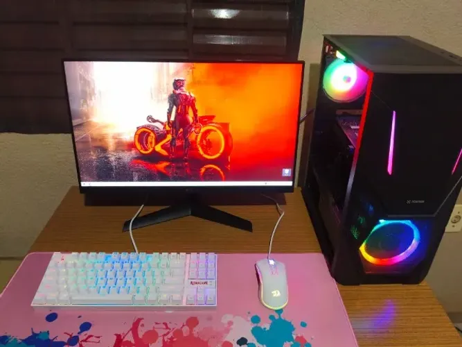 PC GAMER + MONITOR e PERIFÉRICOS