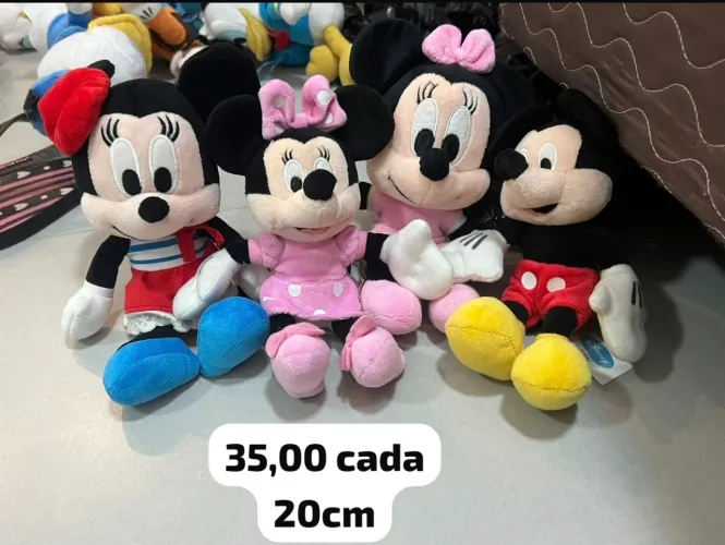 Pelúcia Minie e Mickey - Disney