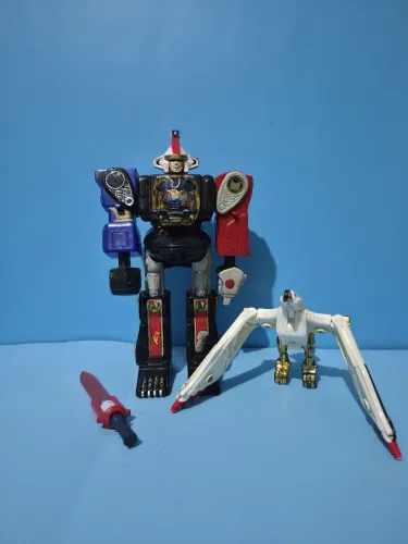 Power Ranger Megazord Bootleg Antigo(LEIA A DESCRIÇÃO)