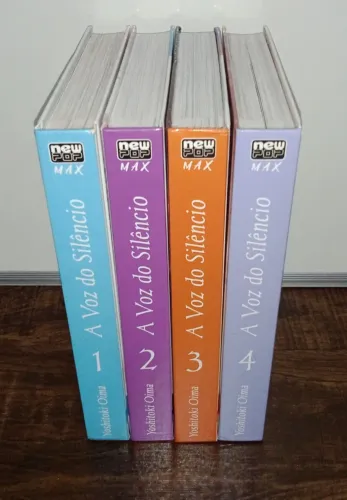 Coleção Completa Mangá - A Voz do Silêncio (1 ao 4)