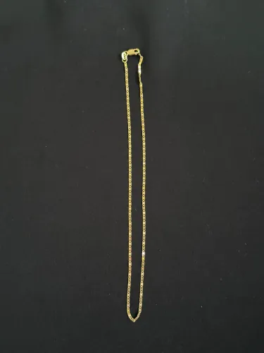 Cordão de ouro 18k infantil - 35,5 cm