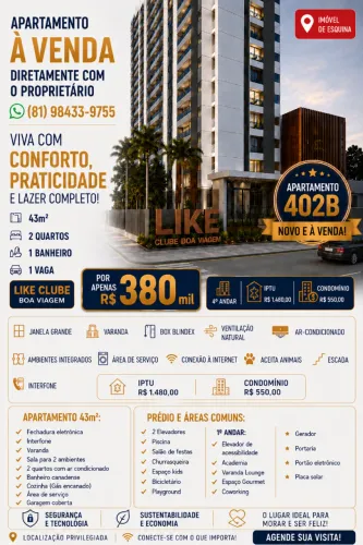 Apartamento em Boa Viagem 