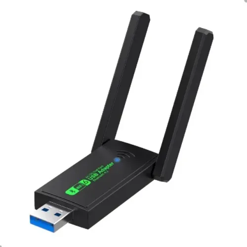 Adaptador Wifi 6 Usb Dual 2,4g 5g 1300mbps Bluetooth 5.4