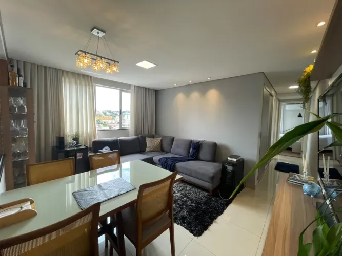 Apartamento à venda, 2 quartos, 1 suíte, 2 vagas, Buritis - Belo Horizonte/MG
