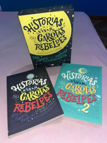 Box Histórias de Ninar para Garotas Rebeldes ? 2 Livros + Caixa Original