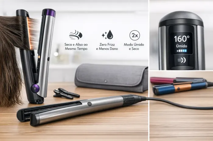 Dyson Airstrait - Seca e Alisa ao Mesmo Tempo