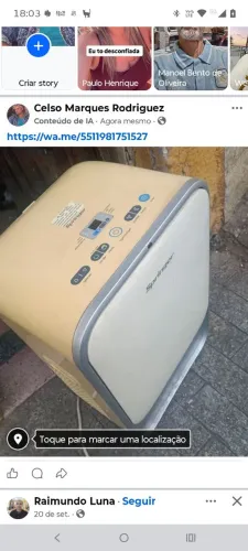 Ar condicionado Springer portátil 1200