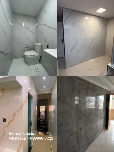 Marmorização e pintura em geral de casas