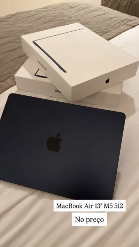 MacBook M5 2026 512 Novo na caixa