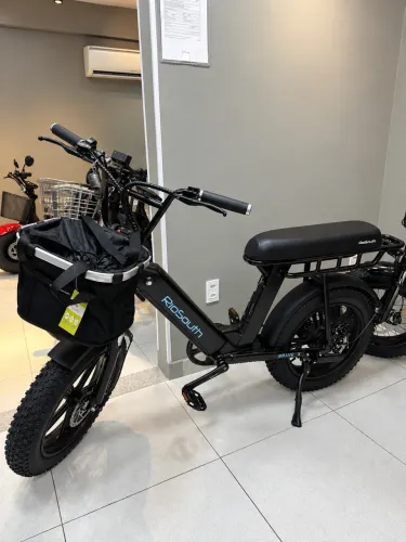 Bicicleta Elétrica Rio South Brave X Preta - 2025 | Excelente Estado